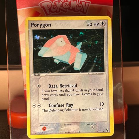 Porygon Pokémonkort (2004) - Holo