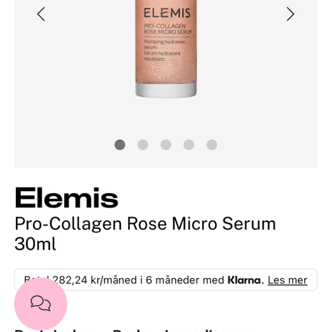 Elemis Pro-collagen Rose