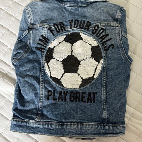 Jeans jakke fotball H&M