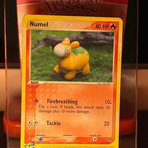 Numel 69/97 Pokémonkort - Pokémon EX. Dragon (2003)