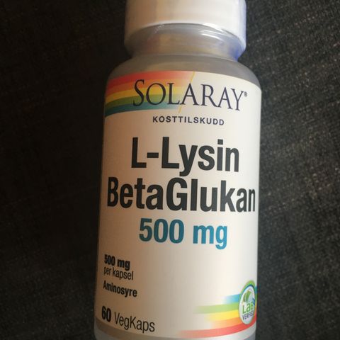 Solaray Kosttilskudd Beta Glukan