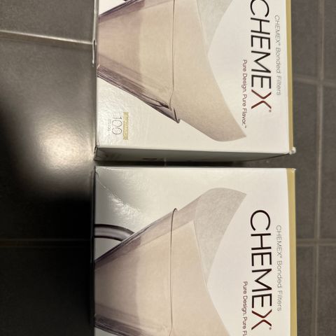 Chemex bonded filters (FS-100) ca 195stk