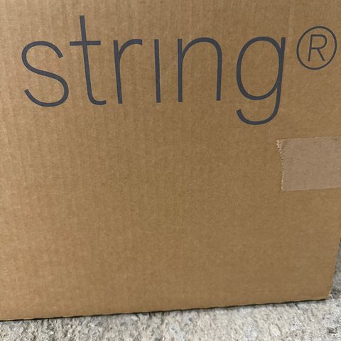 String Gavl 30x75 cm 1-pk, Sort