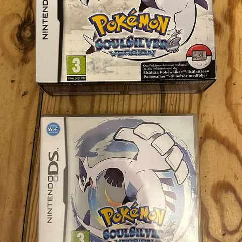 Komplett Pokemon SoulSilver selges!