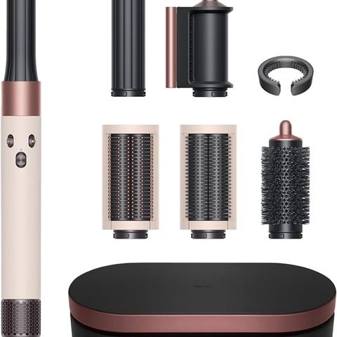 Dyson complete long airwrap ceramic pink and rose gold