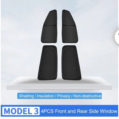 Tesla model 3 sun shade