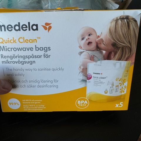 Medela quick clean 8x poser igjen