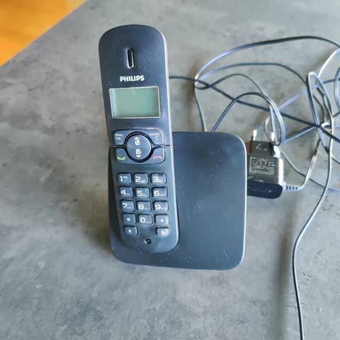 Trådløs telefon til salgs