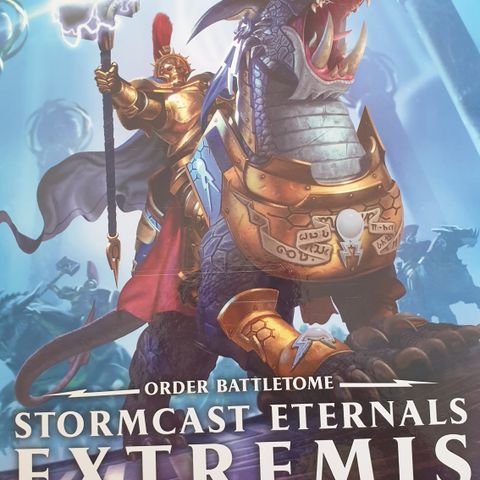 Stormcast eternals battletome, 1st edition Age of Sigmar