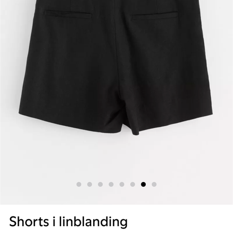 Lin shorts fra Lindex