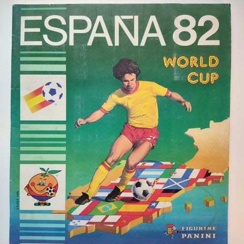 Panini ESPANA 82 World Cup vintage football album