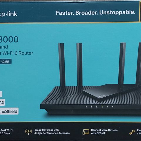 TP-Link Archer AX55 AX3000 Wi-Fi 6