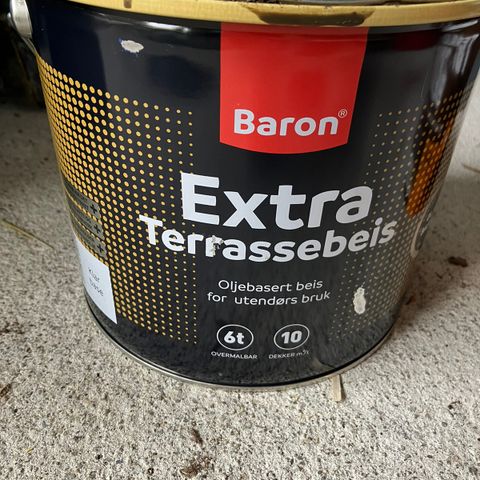 Baron Extra Terrassebeis farge Furuskog ny pris 650 kr