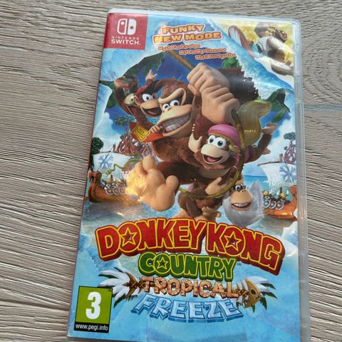 Donkey Kong country tropical freeze (switch)