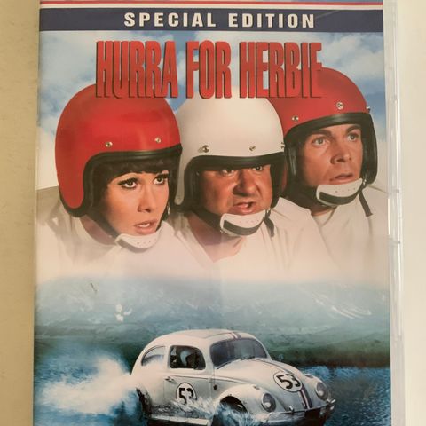 Hurra For Herbie (ny i plast), norsk tekst