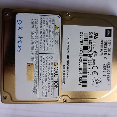 Harddisk 2,5"