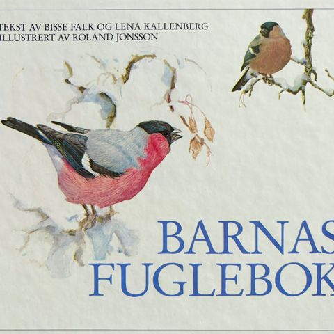 Barnas fuglebok. Barnebøker Bisse Falk, Lena Kallenberg, Roland Johnsson