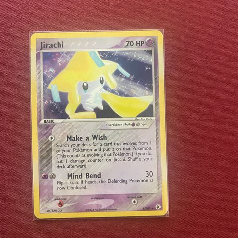 Jirachi #8 Pokemon Hidden Legends