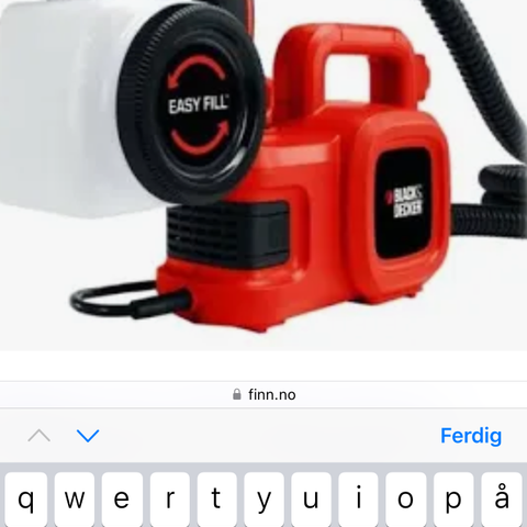 Black & Decker malesprøyte