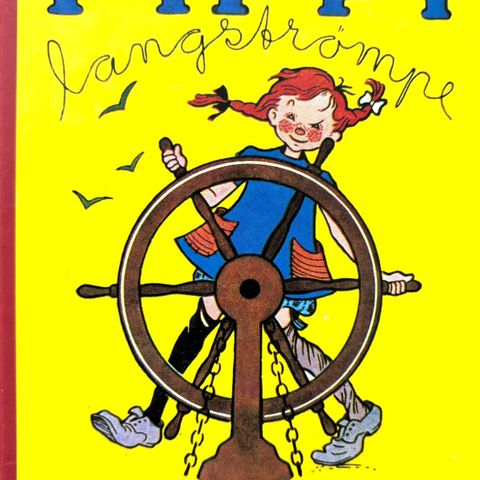 Pippi langstrømpe går til sjøs. Barnebøker Astrid Lindgren