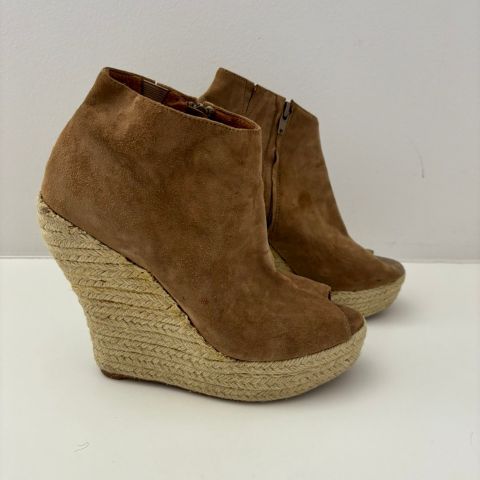 Jeffrey Cambell wedges semsket skinn