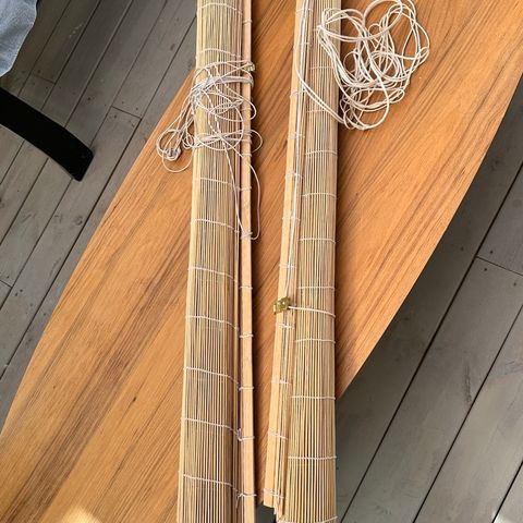 Bambus rullegardiner
