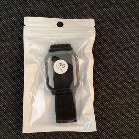 Apple Watch klokkereim i tekstil 40 mm.