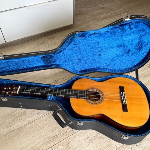 Ibanez gitar med transportkasse til salgs