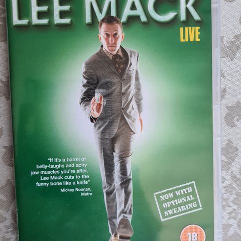 Lee Mack live dvd