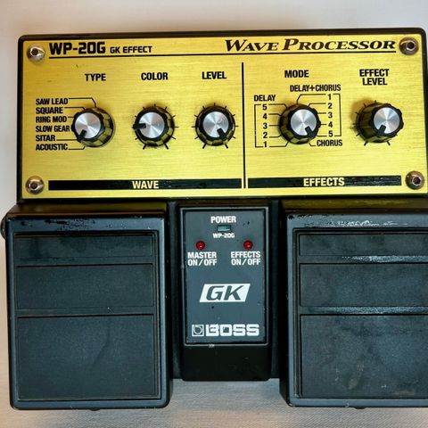 Boss WP-20G Wave Processor Pedal - Strøken