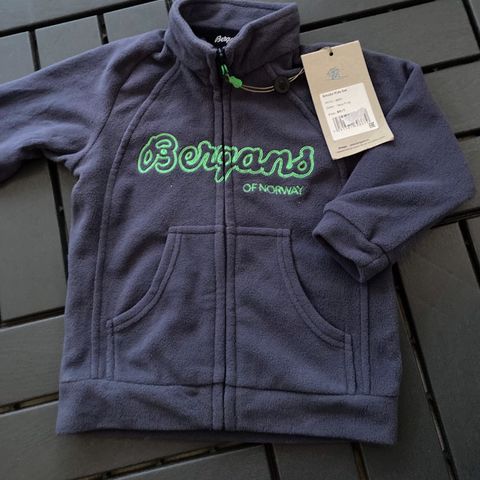 Bergans fleece jakke. Str 1 år (80)