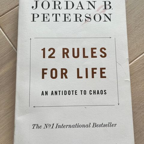 12 rules for life, Jordan Peterson