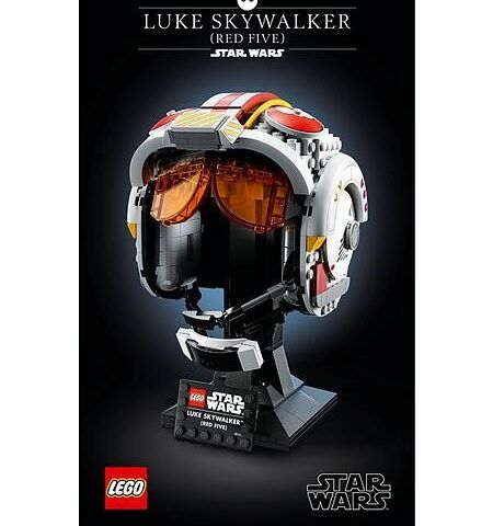 Ny Uåpnet Lego 75327 Luke Skywalker(Red Five) Hjelm