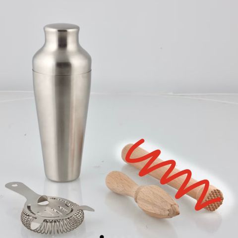 Cocktail shaker sett