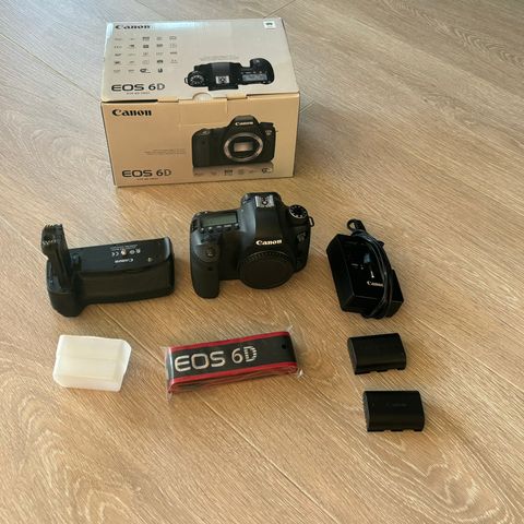 Canon 6d med wifi og gps selges rimelig