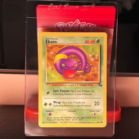 Ekans 46/62 Pokémonkort (1999)