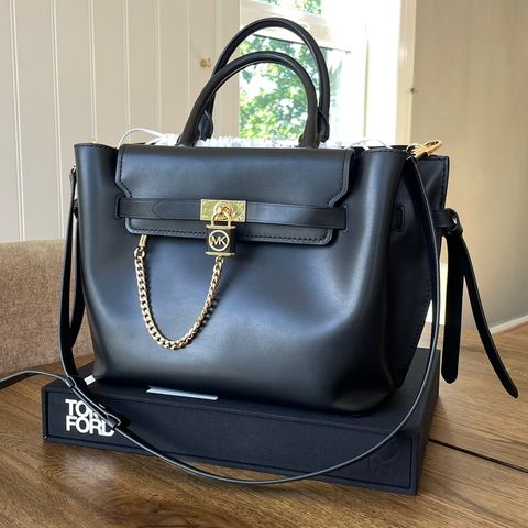 MICHAEL Michael Kors Hamilton Legacy belted satchel / Veske / Håndveske