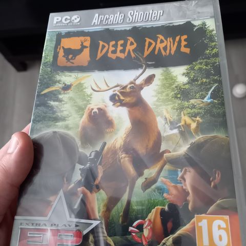 Deer Drive- Arcade Shooter- Nytt I Plast!