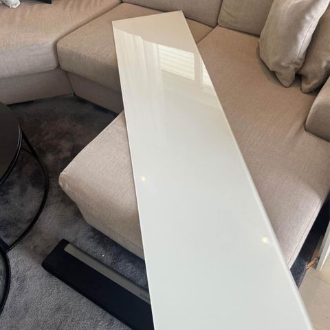 Glassplate til Bestå tv-benk fra IKEA
