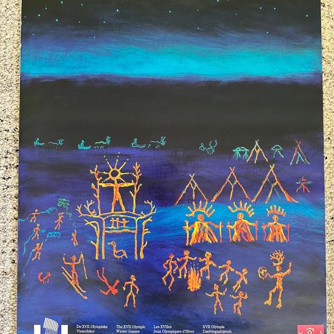 Plakat OL - Lillehammer 1994