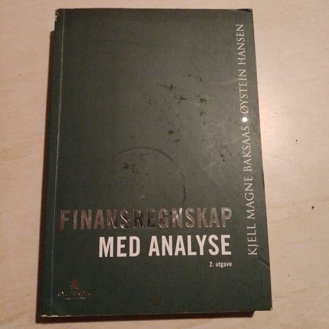 Finansregnskap med analyse 2.utgave