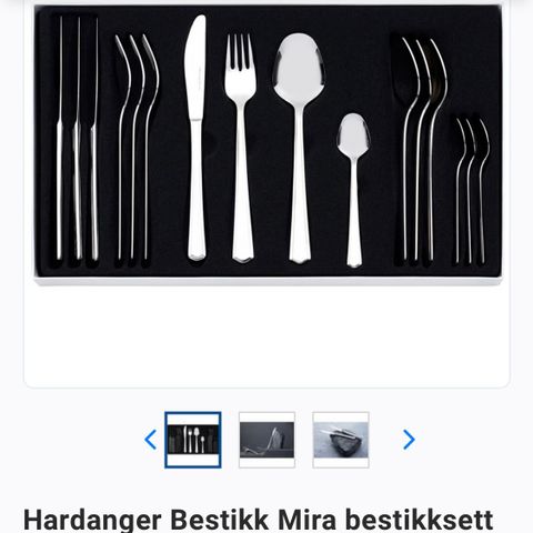 Hardanger bestikk Mira