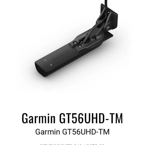 Garmin GT56UHD-TM svinger (transducer)