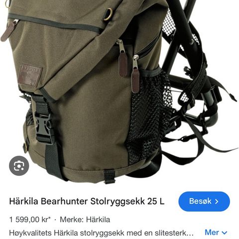 Hærkila stolsekk