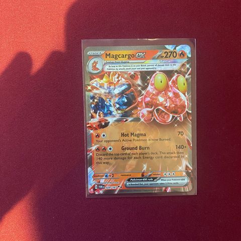 Magcargo Ex #29 Pokemon Twilight Masquerade