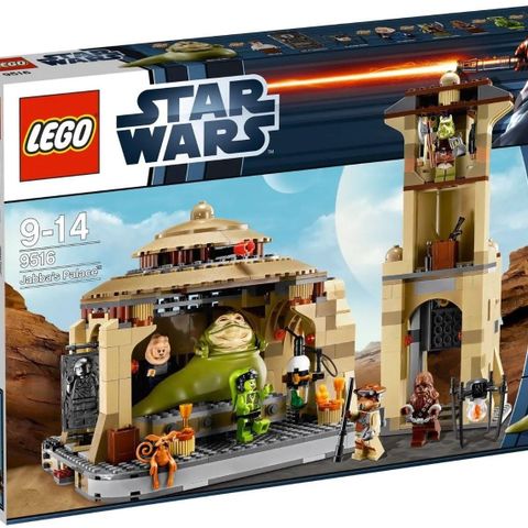 Lego 9516 Jabba’s Palace selges !