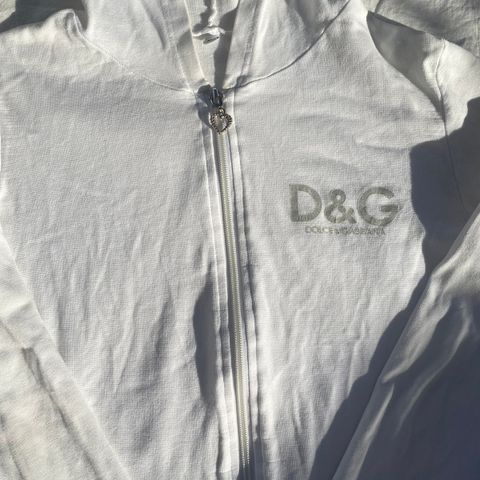 Dolce & Gabbana hettejakke i y2k/vintage stil