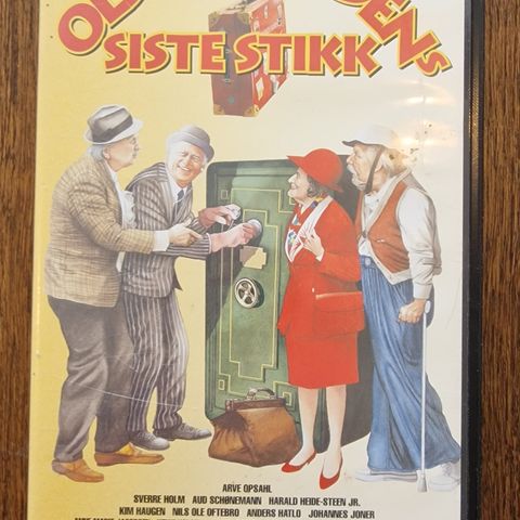 Olsenbandens Siste Stikk (1998) VHS Film