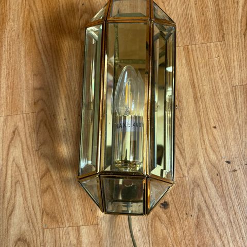 Retro vegglampe