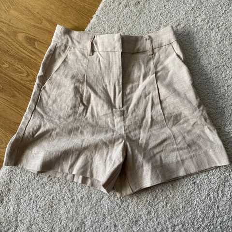Linen shorts fra Bik Bok